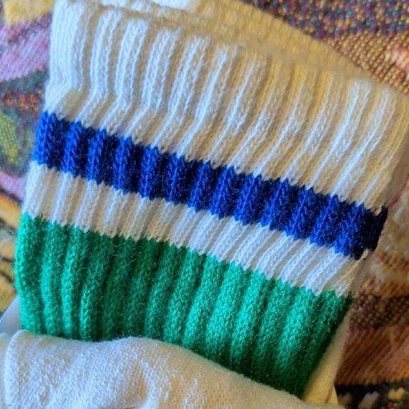 🌸🌸 American Trench White and Multicolor Women's Socks - Picture 5 of 7